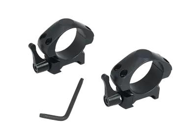 Кольца ARKON 30 мм быстросъемные на weaver, стальные, низкие