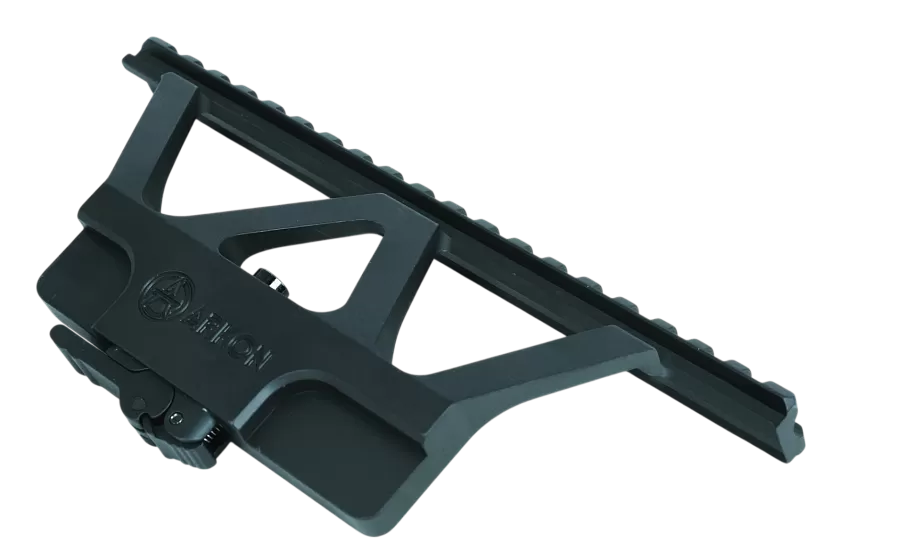 Быстросъемный боковой кронштейн ARKON с планкой weaver на Сайга/АК с выносом  