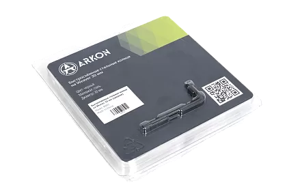 Кольца ARKON 30 мм быстросъемные на weaver, стальные, средние