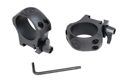 Кольца ARKON 34 мм быстросъемные на weaver, средние