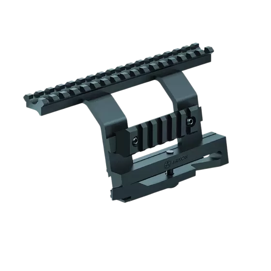 Быстросъёмный боковой кронштейн ARKON с 2 планками Weaver на Сайга/АК
