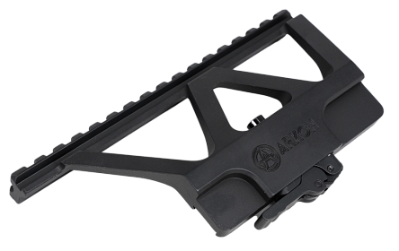 Быстросъемный боковой кронштейн ARKON с планкой weaver на Сайга/АК